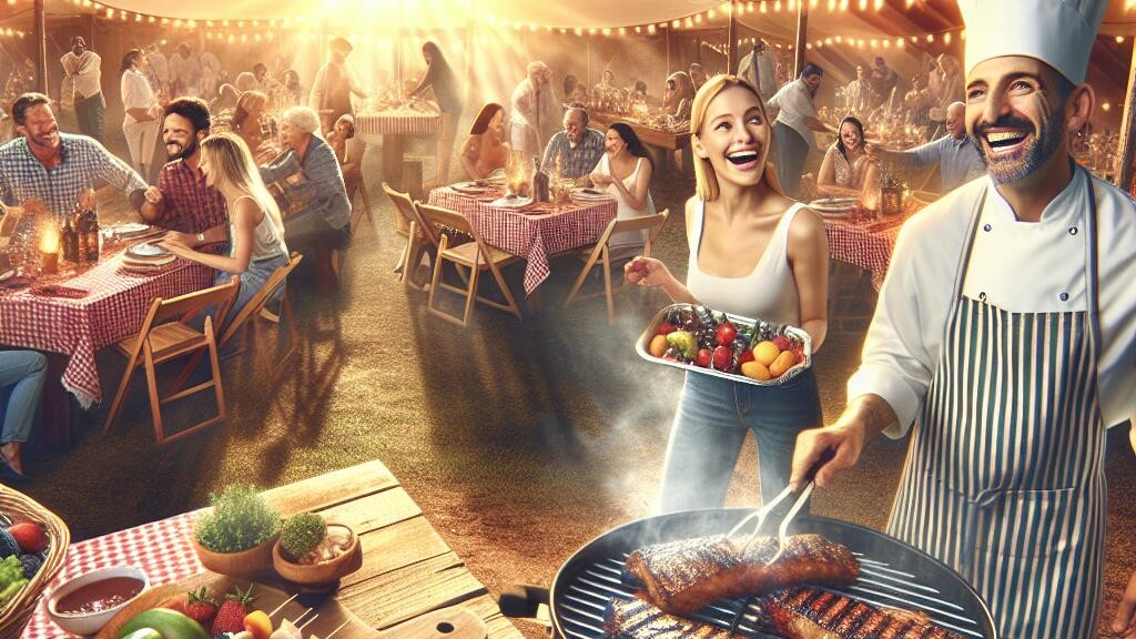 full service bbq catering