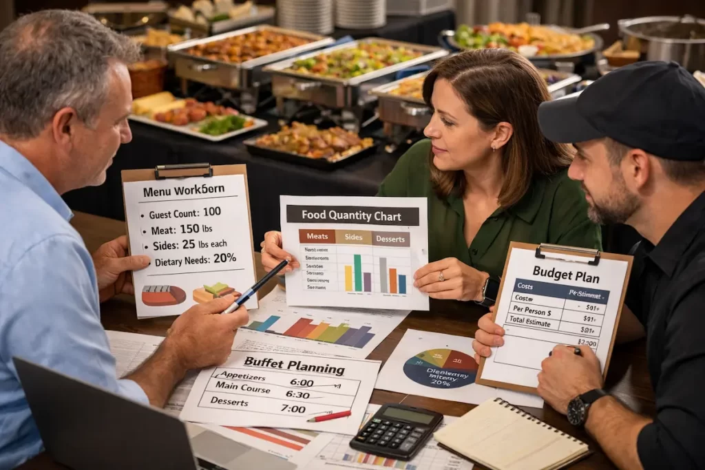 How to Plan Food for a 100+ Person Event: A Complete Logistics and Budget Guide